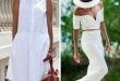 Summer All White Outfit Ideas For Women 2019