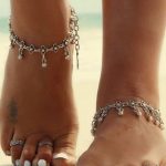 Women Gold Silver Plated Toe Ring Ankle Bracelet Chain Foot Jewelry Anklet  New~
