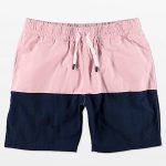 Quiet Life Pink Boardwalk Beach Shorts