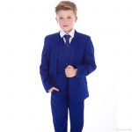 Boys Blue Suits, Boys Suits, Page Boy Prom Wedding Party Outfit Jacket +  Vest + Pants Custom Made Boy Formal Shirt Boy Occasion Wear From Antu186,