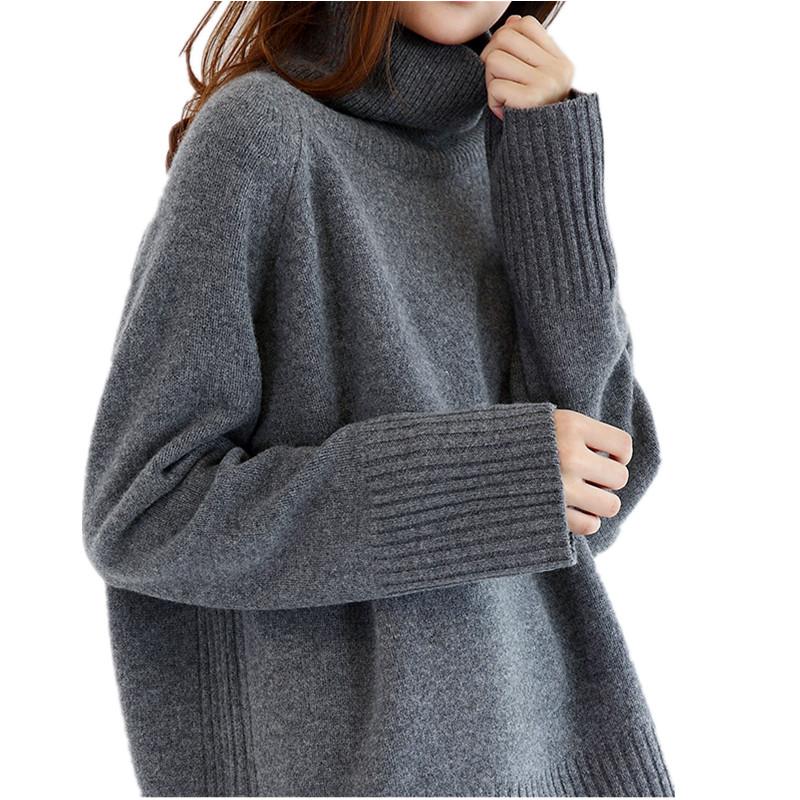 2019 2017 Double Thickening Loose Turtleneck Cashmere Sweater Female  Sweater Cashmere Pullover From Vanilla06, $65.23 | Traveller Location