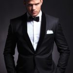 Cool man style High quality Shawl lapel Black Groom Tuxedos Suit Wedding  business Grooms man Men