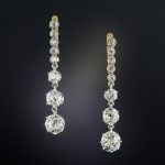 Diamond Drop Earrings. Previous. Click to Enlarge Photo