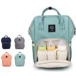 AOFIDER Brand Diaper Bag Waterproof Travel Backpack Fashion Mummy Nappy  Nursing Bags Baby Care Multi-