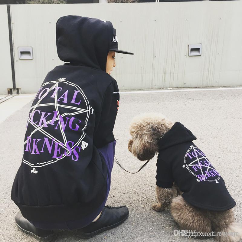 2019 Wholesale Pet Dog Hoodies Jacket Puppy Clothing Family Matching  Outfits Short Sleeve T Shirt Coat Costume Outfit Spring Winter From  Fireworm,