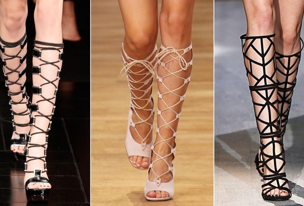 Warrior Princess: Gladiator Sandals Are The Must-Have Shoes For Spring 2015