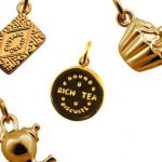 Selection of Single Gold Charms, Cupcake, Custard Cream, Rich Tea Charm,  Teapot Charm. Perfect addition to any charm bracelet or necklace.