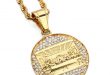 Wholesale Fashion Charm Men Stainless Steel 18k Gold Plated Necklaces The  Last Supper Pendant Punk Rock Micro Men Hip Hop Costume Jewelry Chain  Necklace