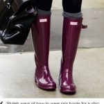 ISO burgundy, red, or green hunter boots