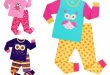 NEW Kids Pajamas Boys Girl Sleepwear Kids Owl Pajamas Top+Pants Children  Pajamas For 1~7 Years Baby Kids /L Fleece Pjs For Girls Baby Christmas Pjs  From