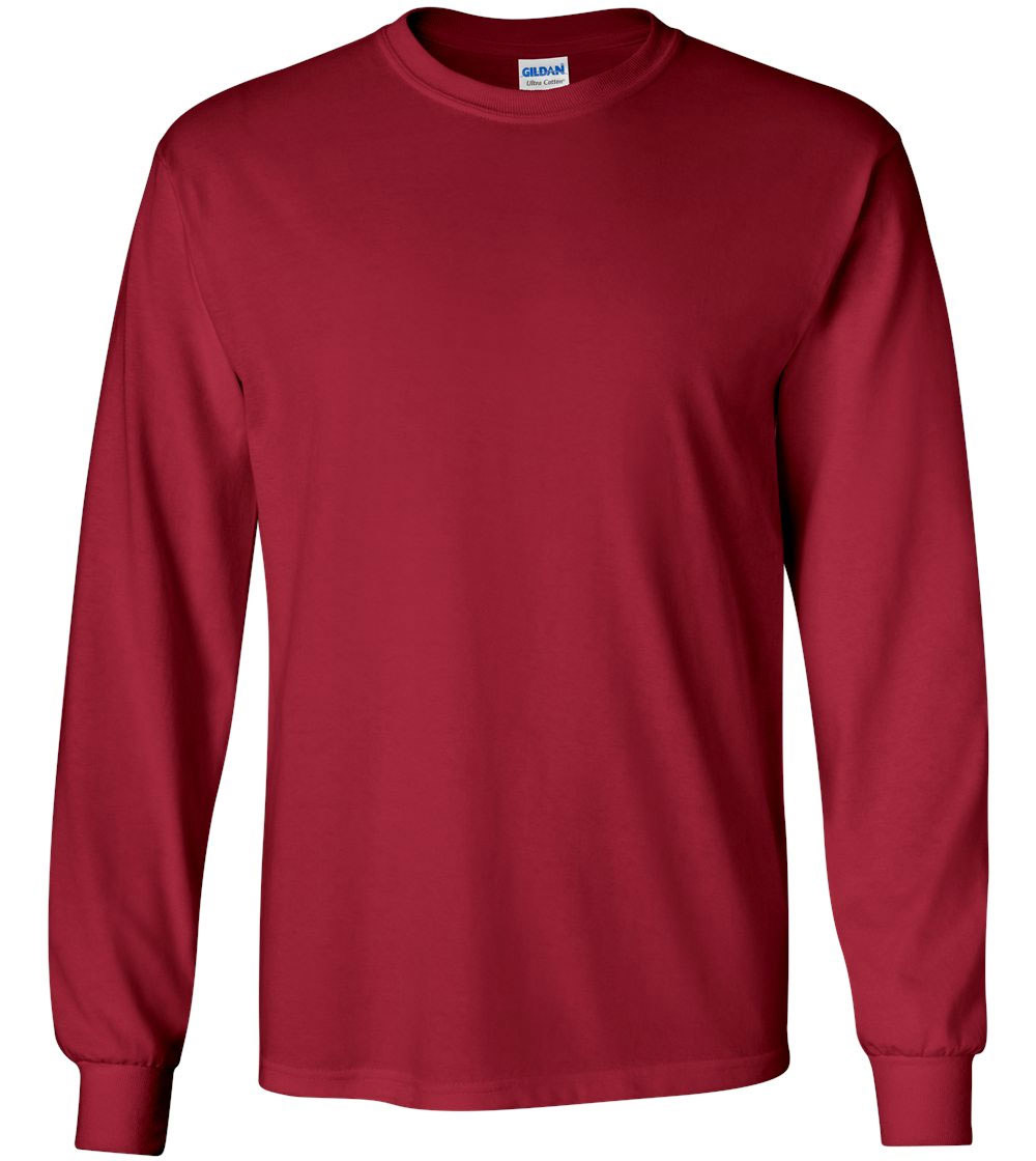 Gildan 100% Heavyweight Ultra Cotton Long Sleeve T-Shirt
