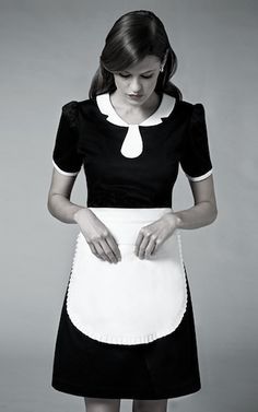 elegant house maid uniform 5 star hotels - Google Search Restaurant  Uniforms, Work Uniforms,
