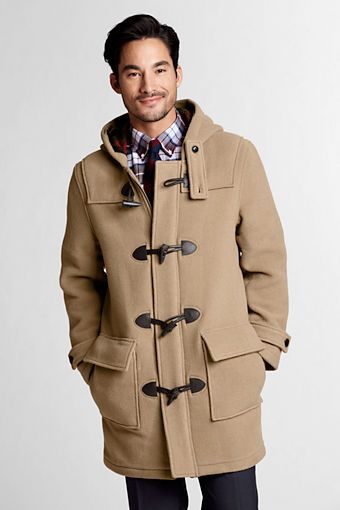 Wool Duffle Coat Mens Duffle Coat, Preppy Men, Preppy Style, Guy Style,
