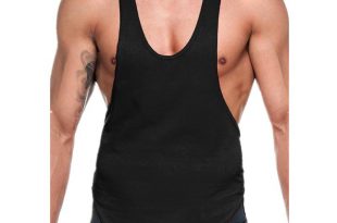 Mens Tank Top Sleeveless Shirt Bodybuilding Sexy Tank Tops Men Apron Vest  Cotton Fitness Singlets Muscle Tops Clothing High Quality Top China Top  Stamp