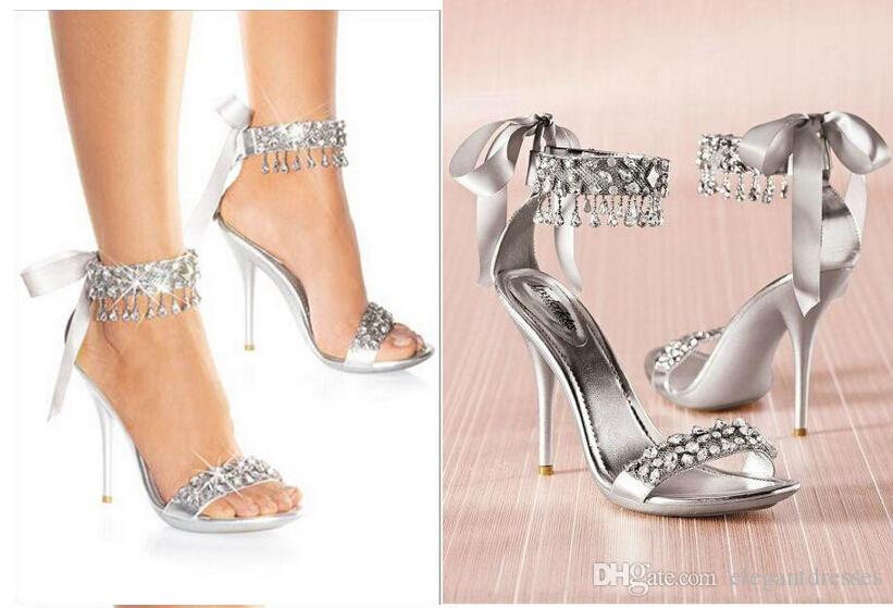 Silver Wedding shoes