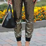 Sequin Legging Pants Holiday Party Outfit, Holiday Outfits,