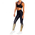 Godathe Women Sequin Leggings Fitness Sports Gym Running Athletic Yoga  Athletic Workout Pants