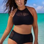 two piece swimsuit for big bust