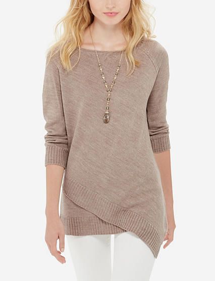 Asymmetrical Tunic Sweater from Traveller Location More
