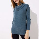 Loft Cowl Neck Tunic Sweater