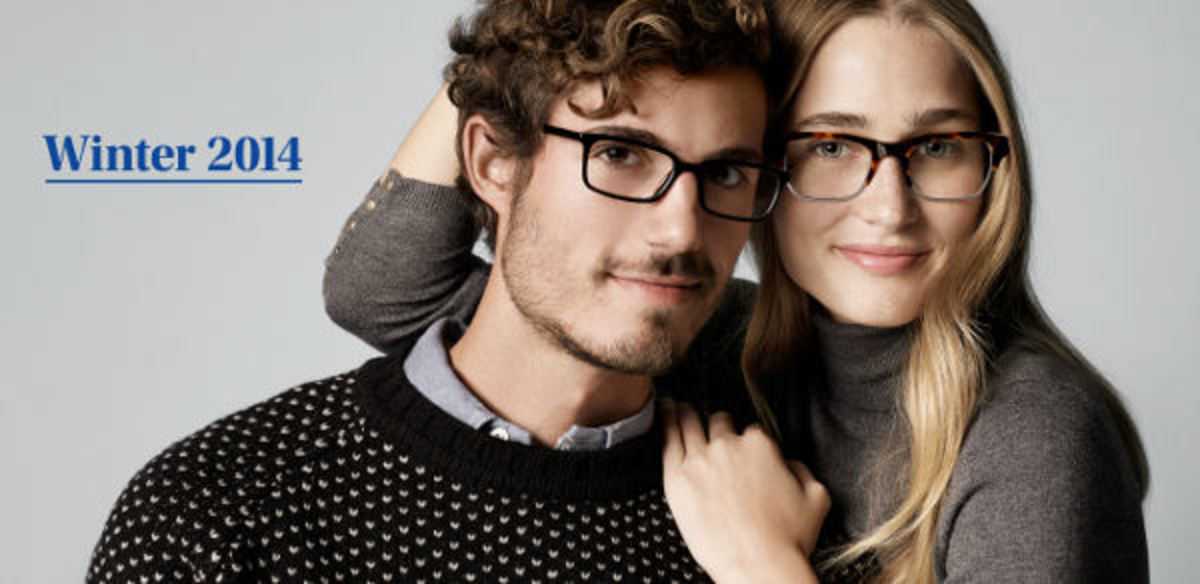 Warby parker winter 2014 ad
