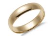 Mid-weight Comfort Fit Wedding Band in 14k Yellow Gold (5mm)