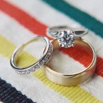 Assorted wedding and engagement rings