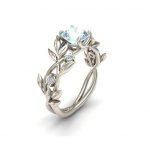 iLH® Clearance Rings,ZYooh Women Floral Transparent Diamond Flower Vine  Leaf Rings Engagement Wedding