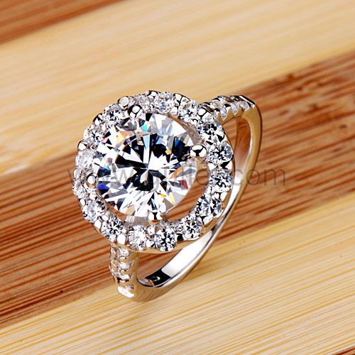 Custom Engraved 3 Carat Diamond Wedding Ring for Women Personalized Couples  Gifts | Matching Necklaces and Bracelets | Custom Wedding Rings | Engraved