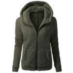 Winter Fleece Jackets, ODGear Womens Hoodie Sweater Wool Full-Zip Plus Size  Casual Outdoors