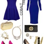 Cobalt Blue dress and I love the accessories with them!
