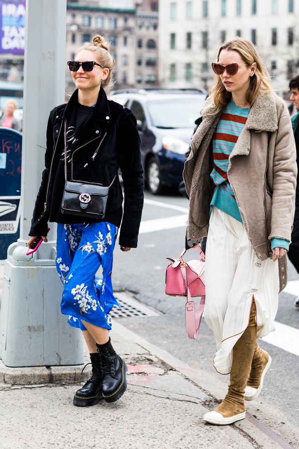 Street style à la Fashion Week automne-hiver 2018-2019 de New York