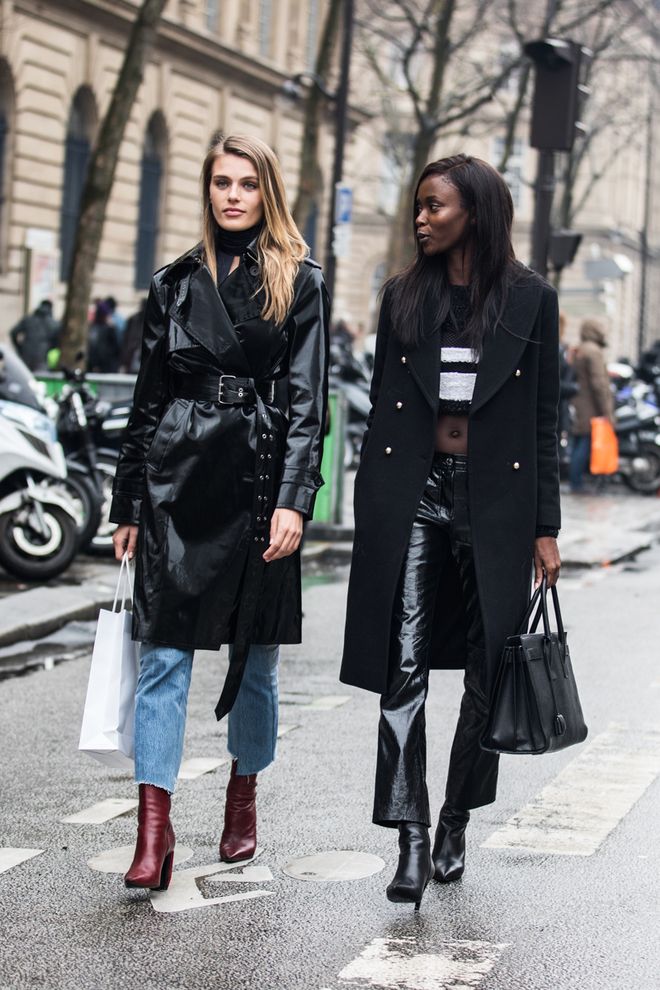Street style à la Fashion Week automne-hiver 2018-2019 de Paris Crédit  photo : Sandra Semburg