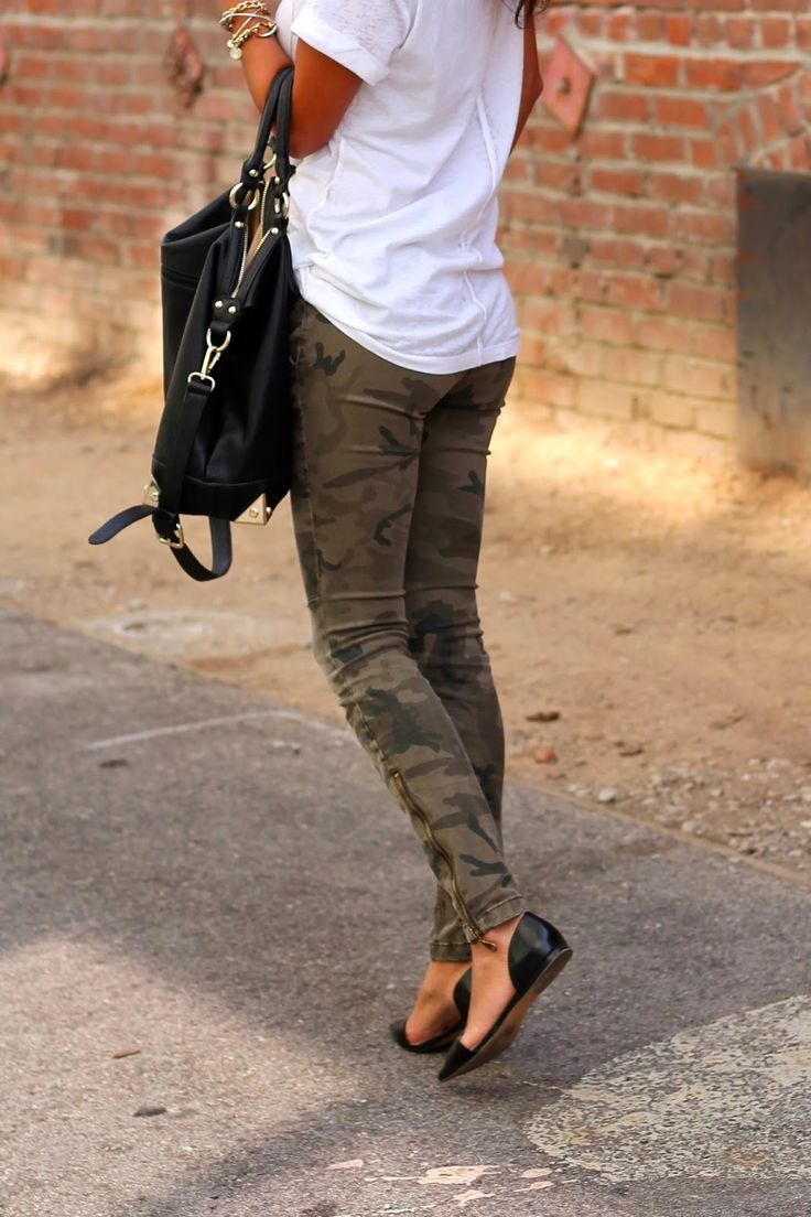 Street Style Military Pants and Army Trousers For Women (1)