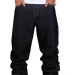 Tomteamell Mens Denim Pants Hip Hop Loose Fit Baggy Jeans Waist 30"