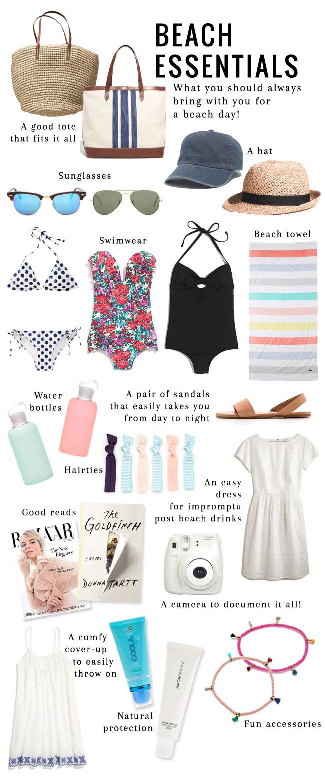 14 Essential Items to Pack in Your Beach Bag | http://helloglow.