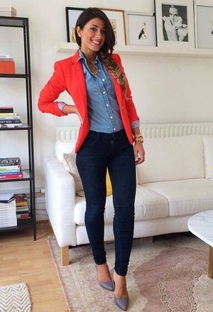 23 Pretty Red blazers for Girls Try It | Latest Outfit Ideas