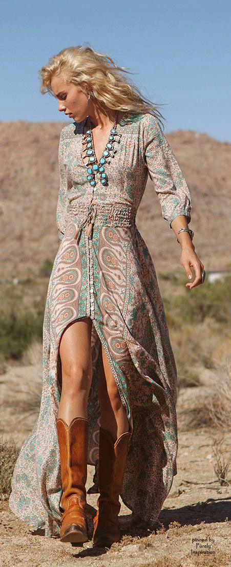 Boho Chic - Bohemian Style For Summer 2017 (27)
