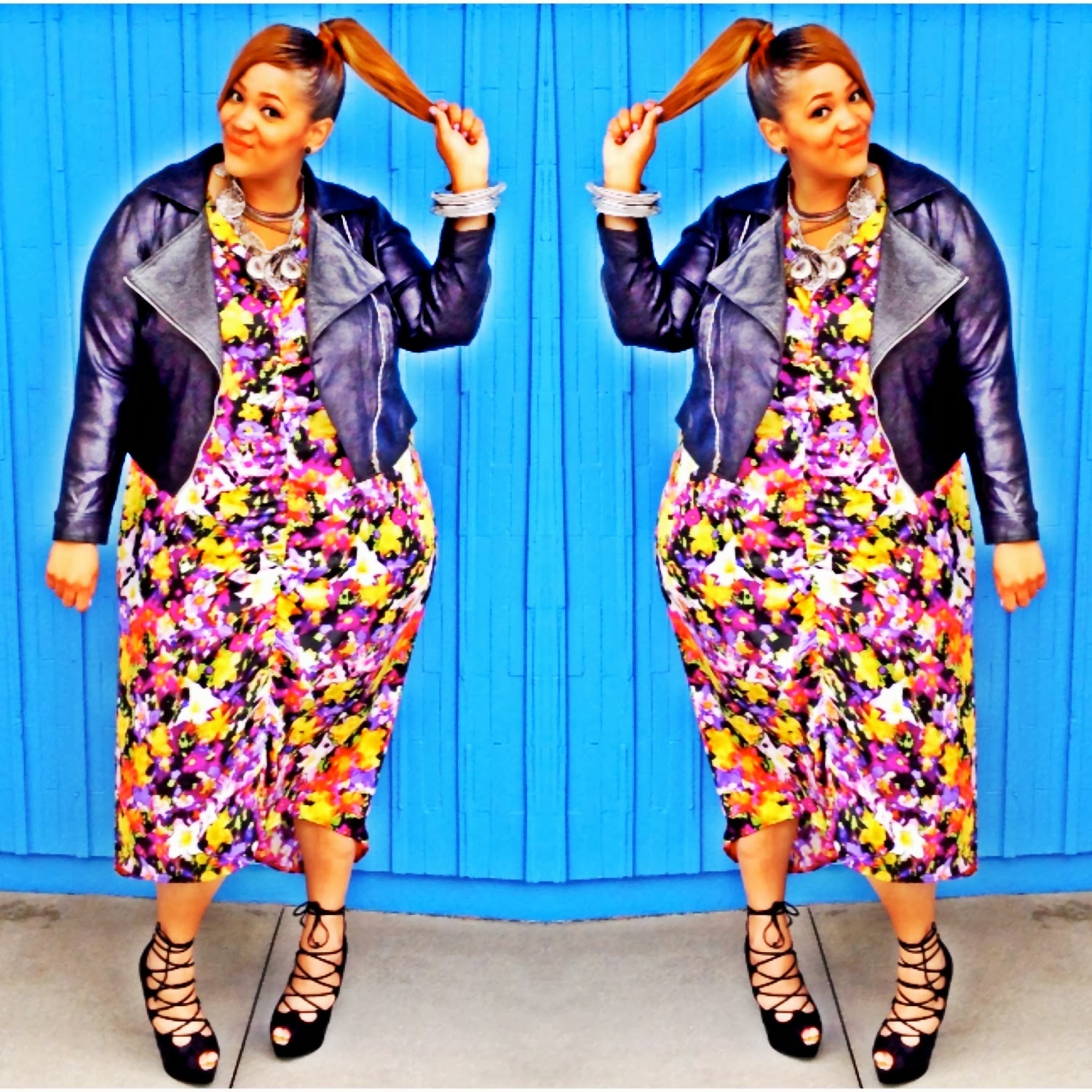 Bold Patterns For Plus Size Girls (11)