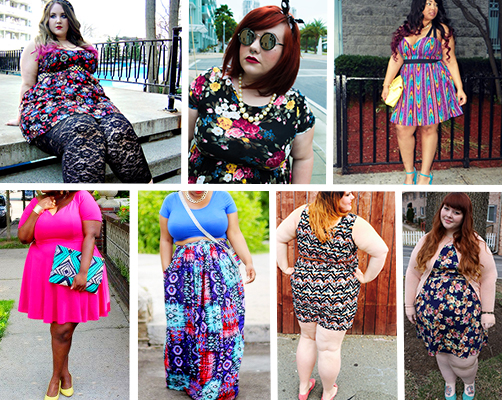 Bold Patterns For Plus Size Girls (1)