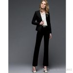 2019 Women Pant Suits Western Style Formal Business Suits OL Suits Long  Sleeved Two Piece Blended Women Winter Ladies Suit From Skydress2012,