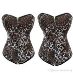 2019 Brown Leopard Catwoman Corset Bustier Tops Burlesque Costume Push Up  Sexy Corsets And Bustiers Gothic Clothing Korsett For Women W311821 From