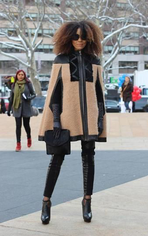 Capes & Cape Coats - Chic Street Style