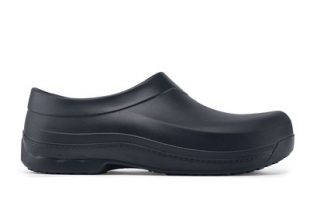 Radium - Black - Rubber Slip-Resistant Chef Clogs - Shoes For Crews