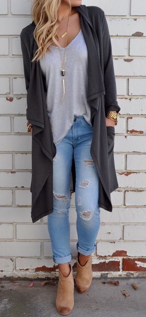Cute Cardigan Outfit Ideas