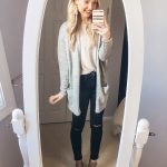 Cardigan // grey cardigan // cute cardigan // cardigan outfit // black  jeans // distressed jeans // outfit ideas // Fall outfits // Winter outfits
