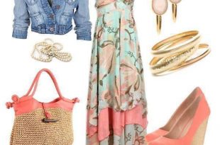 30 Cute Casual Summer Outfits Combinations--i own this dress