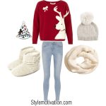 20 Cute Christmas Outfit Ideas
