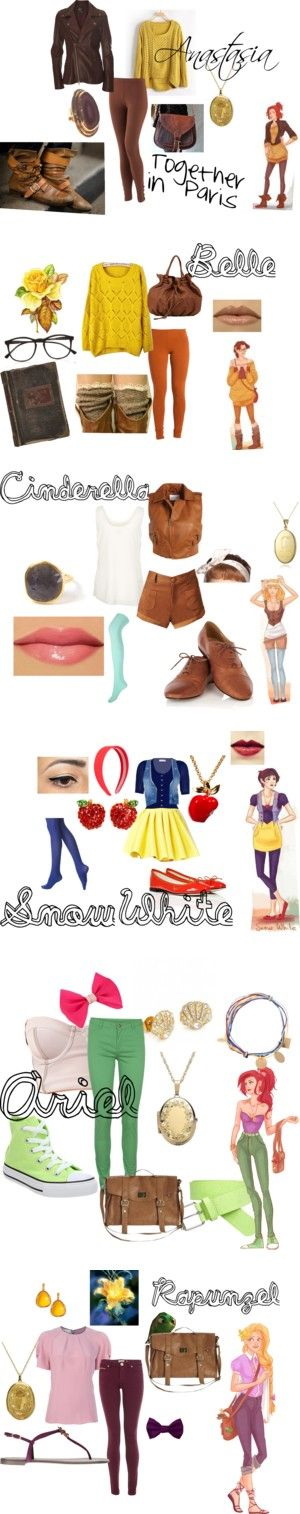 Disney Characters Inspired Outfit Ideas