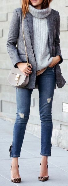 Stylish Casual Winter Outfits 2016-2017